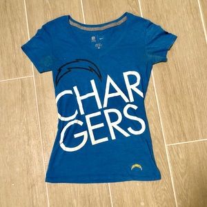 L.A Chargers v neck
